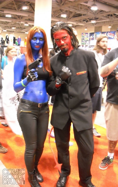 Mystique and Azazel