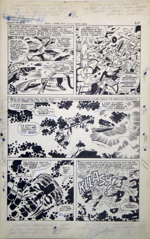 Fantastic Four issue 61 page 24 by Jack Kirby and Joe Sinnott. Source.