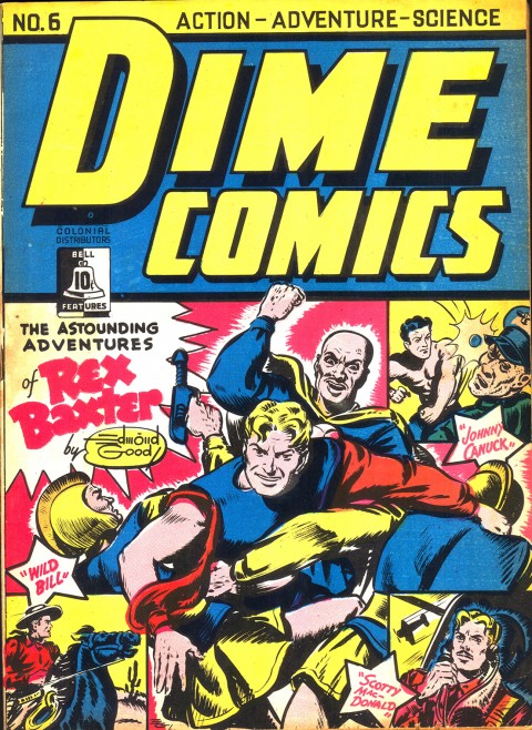 Dime Comics No. 6 cover by Edmond Good