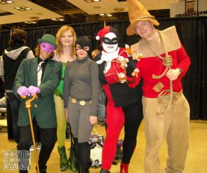 Riddler, Poison Ivy, Catwoman, Harley Quinn and Scarecrow 