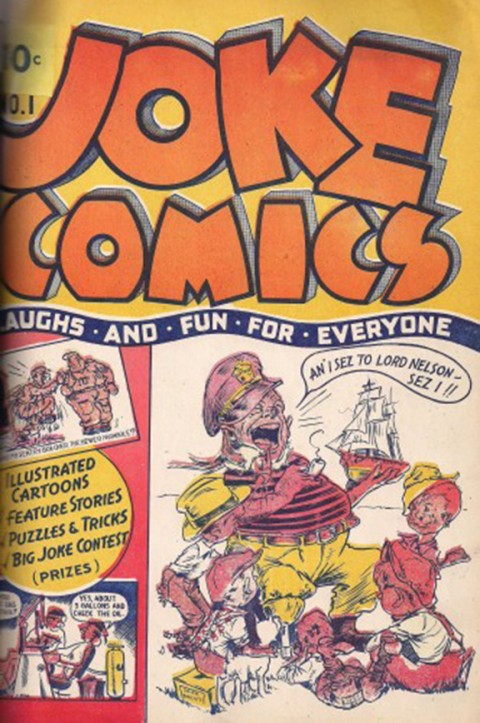 Cover for Joke Comics No. 1.