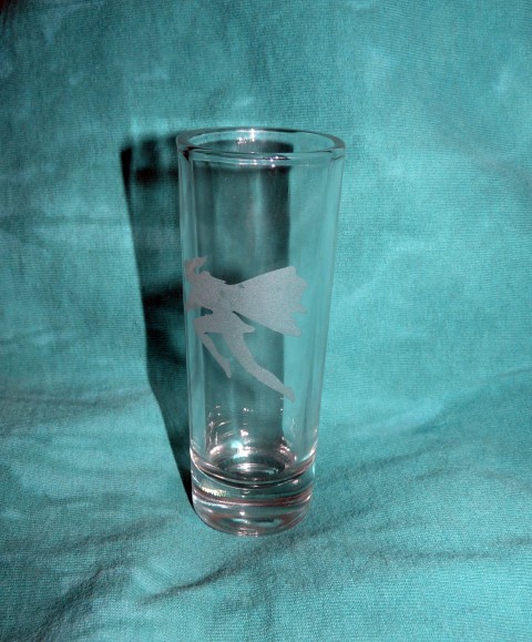 The Nelvana shot glass.