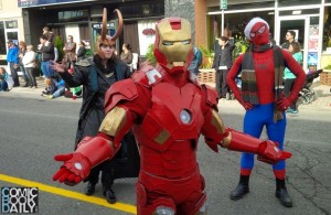 Loki Iron Man Spiderman