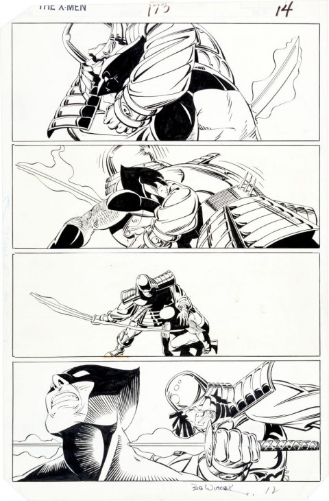 Uncanny X-Men issue 173 page 14 by Paul Smith and Bob Wiacek