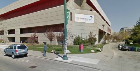 Area opposite 620 Spadina, where Feature Publications was located, now University of Toronto buildings.