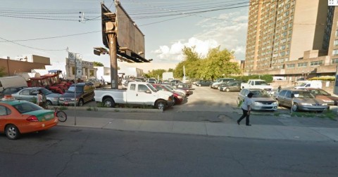 Area of 2382 Dundas St. West, where Century and Superior Publications were located in the forties.