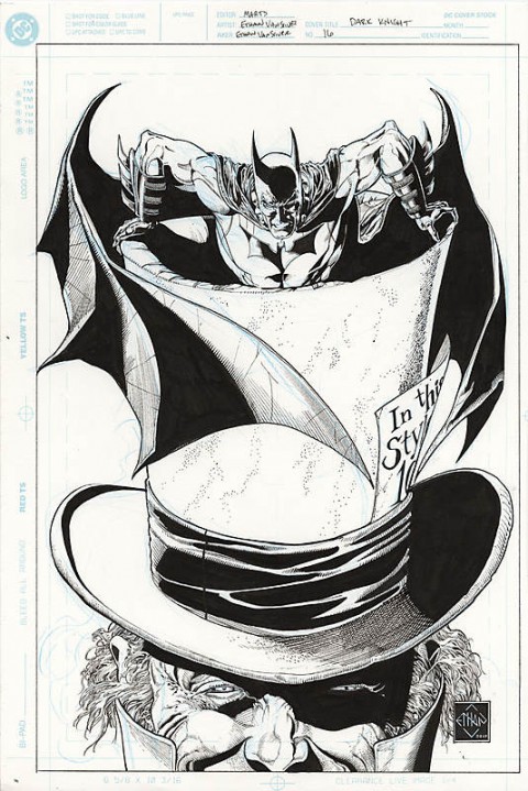 Batman The Dark Knight issue 16 cover by Ethan Van Sciver