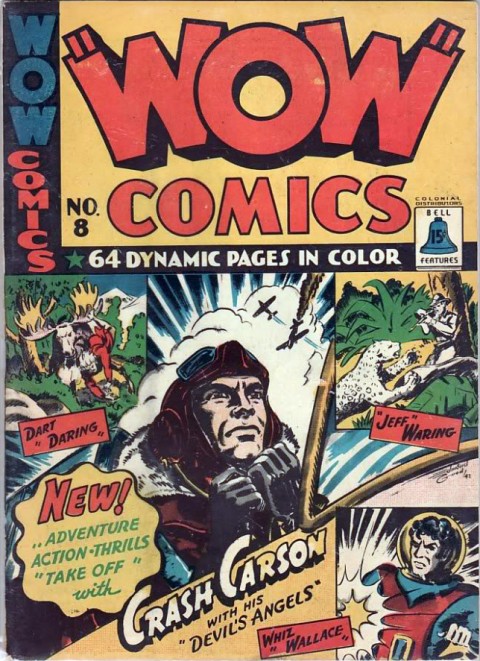 Cover for Wow Comics 8