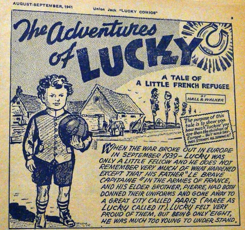 From the third issue of Lucky Comics