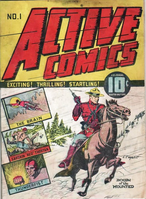 Active Comics No. 1 (Feb. 1942)