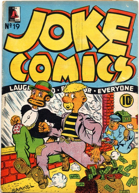 Ross Saakel cover from Joke 19