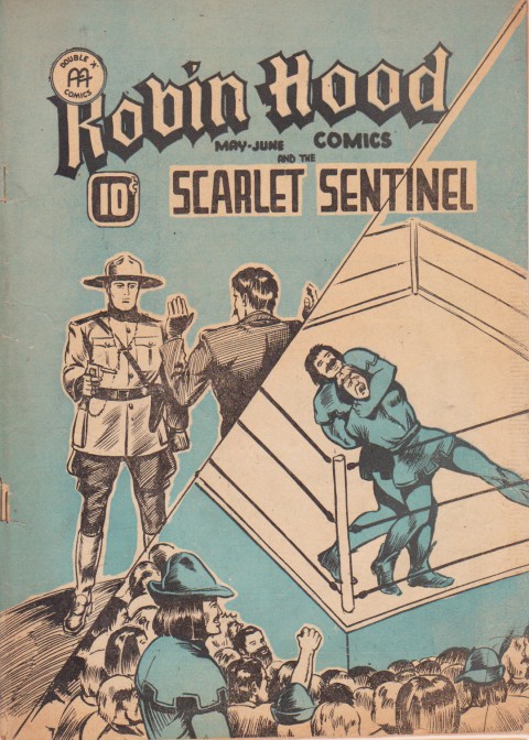 Robin Hood Comics Vol. 2 No. 2 where the Telegram Men of the Mounted strips start to reprint