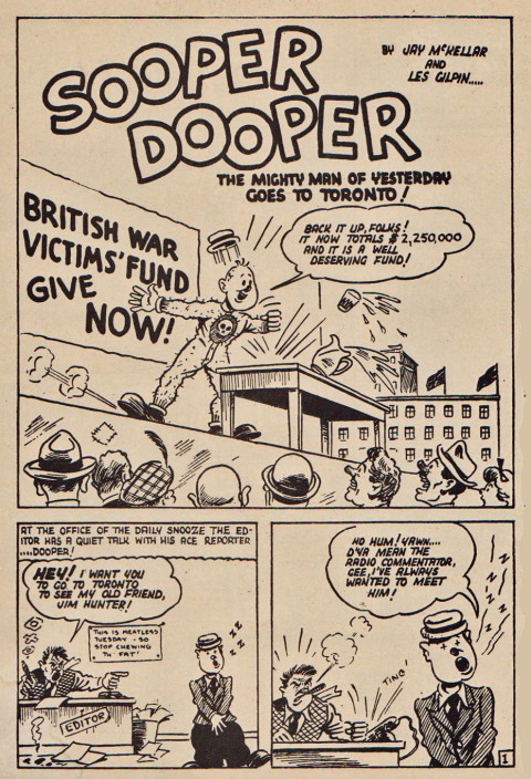 Les Gilpin's Sooper Dooper from Three Aces Comics Vol. 2 No. 11