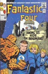 Fantastic Four issue 45 cover