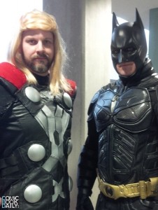 Thor and Batman