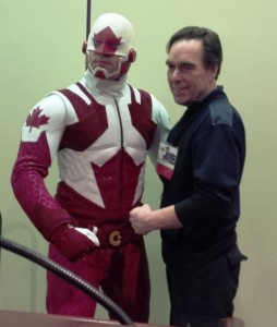 Captain Canuck and Richard Comely