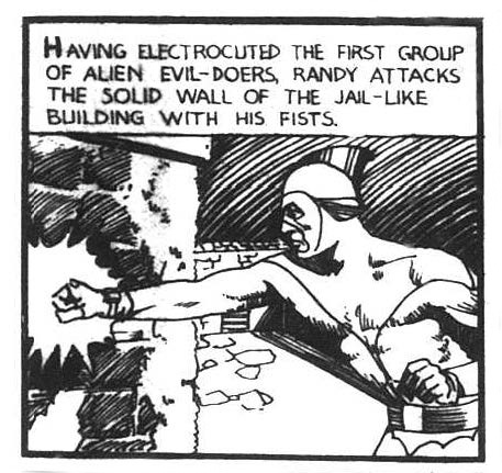 Why Thunderfist has his name, from Active Comics No. 1