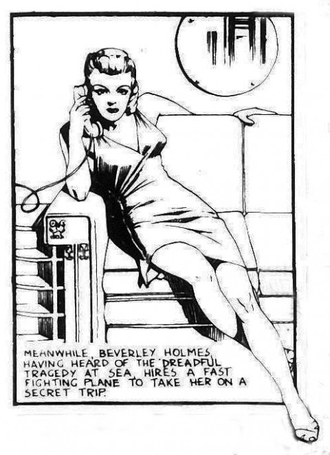 Beverly Holmes from Active Comics No. 4