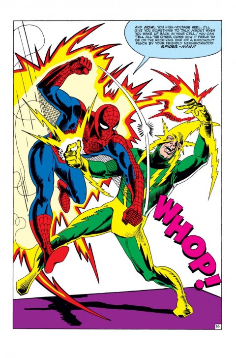 Spider-Man and Electro by Steve Ditko