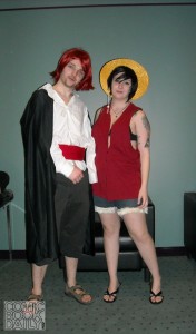 Shanks and Luffy 
