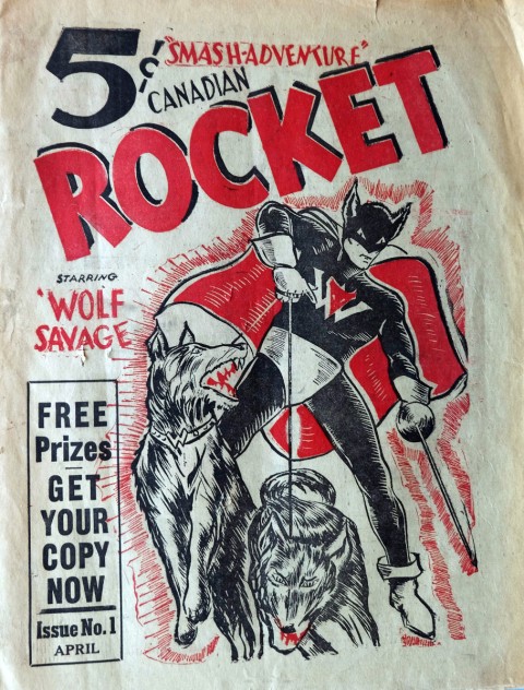 Cover of Canadian Rocket V. 1 N. 1, April 1941