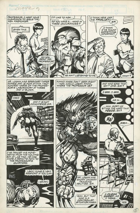 Marvel Comics Presents issue 80 page 5 by Barry Windsor-Smith.  Source.