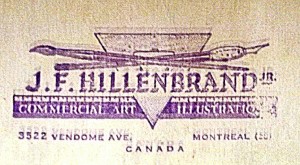 Hillenbrand's business card.