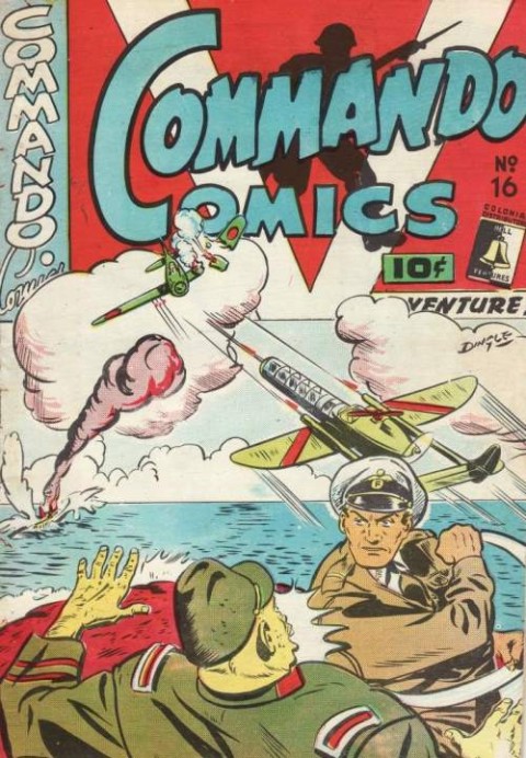 Commando Comics 16, generic war cover.