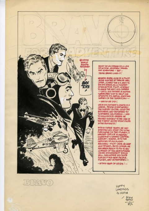 Bravo For Adventure by Alex Toth