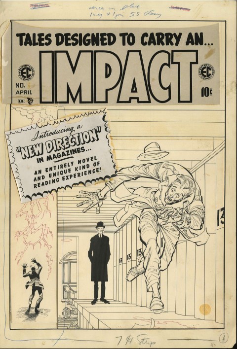 Impact issue 1 cover by Jack Davis.  Source.