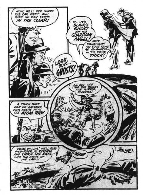 The very last Nelvana page in Triumph Comics