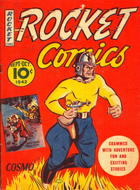 The cover of Rocket Comics Vol. 1 No. 6 featuring Cosmo