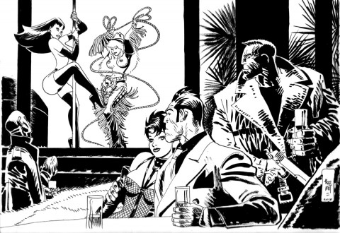 Sin City by Jordi Bernet.  Source.