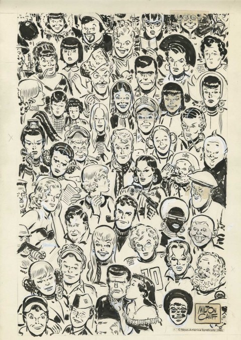 Terry and the Pirates by Milton Caniff.  Source.