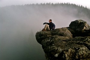 Patrick Thorpe on the end of Angel's Rest