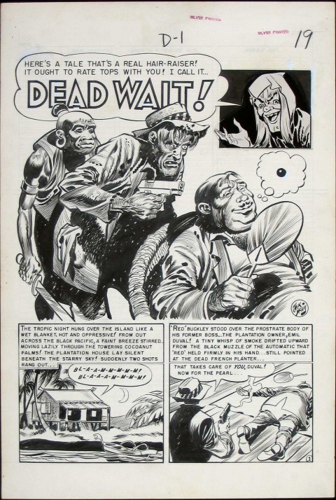 Vault of Horror issue 23 splash by Jack Davis.  Source.