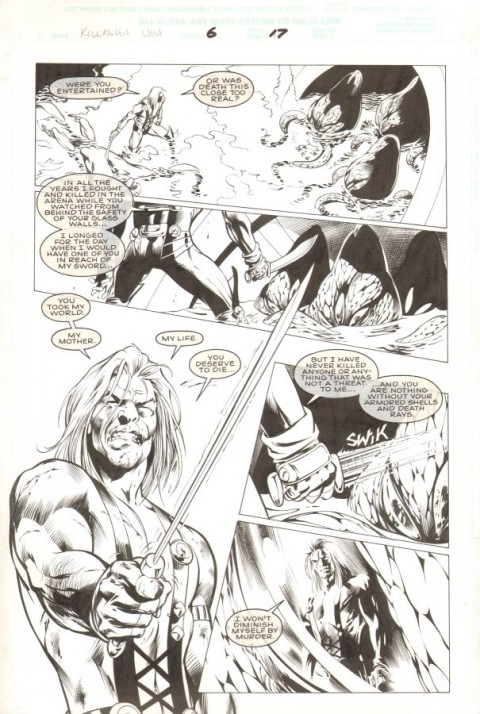 Killraven War Of The Worlds issue 6 page 17 by Alan Davis and Mark Farmer.  Source.