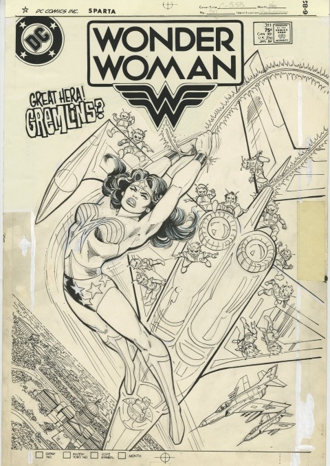 Wonder Woman issue 311 by Ross Andru and Dick Giordano.  Source.