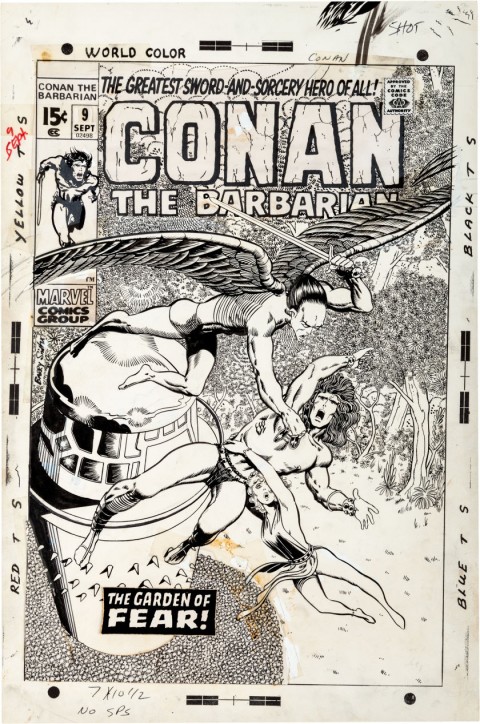 Conan the Barbarian issue 9 by Barry Smith.  Source.