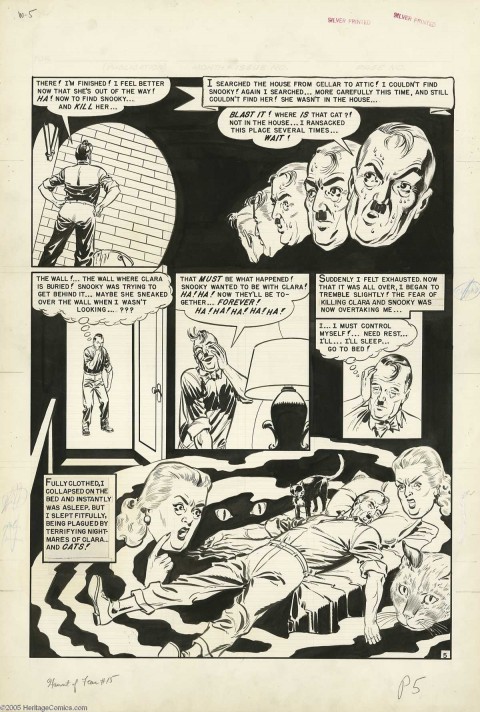 Haunt of Fear issue 15 page 5 by Johnny Craig.  Source.