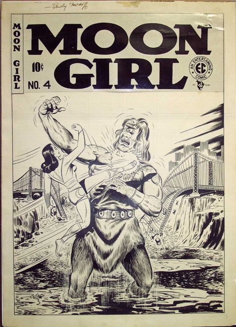 Moon Girl issue 4 cover by Sheldon Moldoff.  Source.