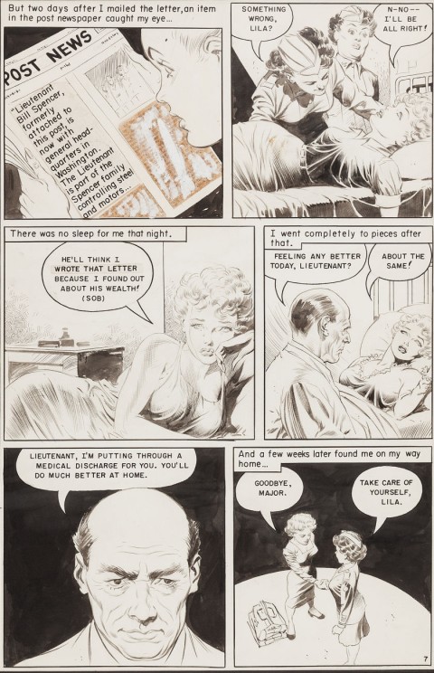 Personal Love issue 24 Page 7 by Frank Frazetta.  Source.