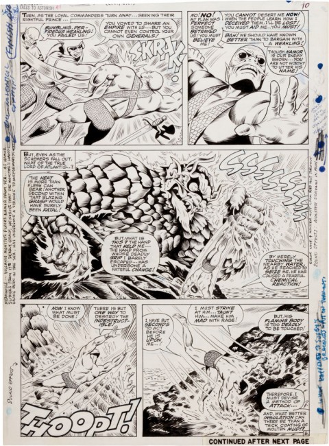 Tales to Astonish issue 91 Page 8 by Bill Everett and Dan Adkins.  Source.