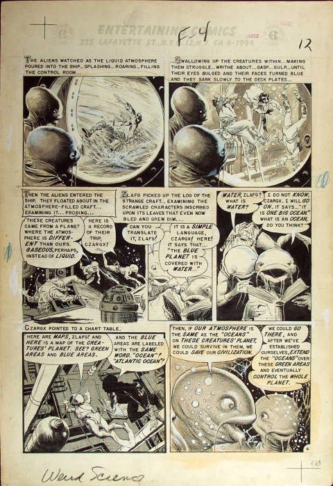 Weird Science-Fantasy issue 23 page 4 by Al Williamson.  Source.