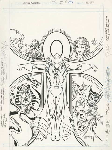 All-Star Squadron issue 47 cover by Todd McFarlane.  Source.