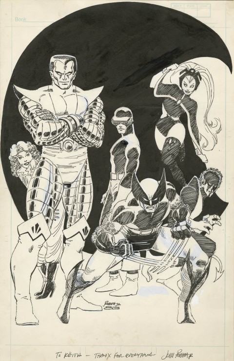 Comics Scene issue 11 cover by John Romita Jr.  Source.