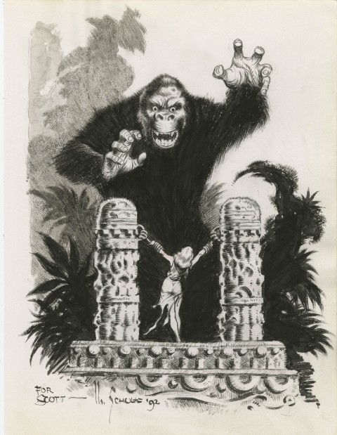 King Kong by Mark Schultz.  Source.