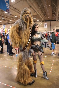 LeeAnna Vamp and Chewbacca Fan Expo 2014