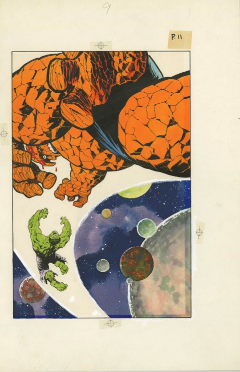 Marvel Graphic Novel issue 29 Big Chance splash by Bernie Wrightson.  Source.