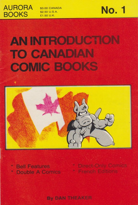 Theaker's 1986 Canadian comic price guide